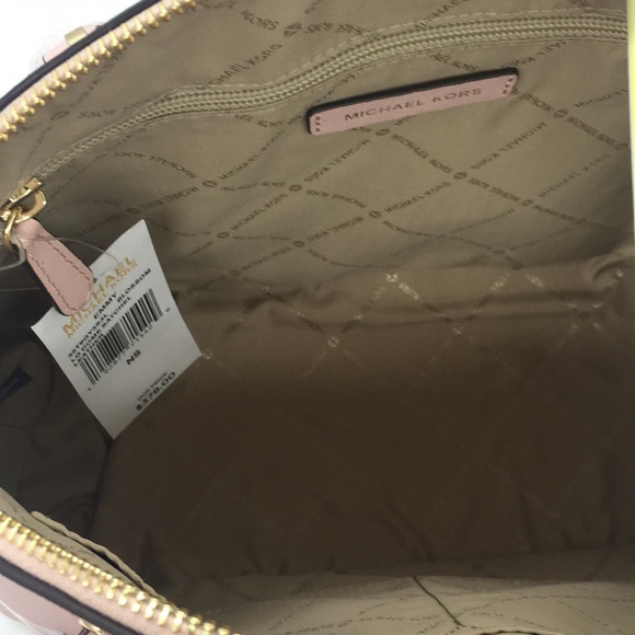 Michael Kors EMMY LG DOME SATCHEL BAG BLOSSOM - Picture 8 of 12